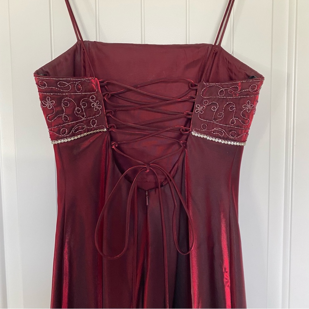 Vintage empire waist 90’s-00’s fitted formal dress sizes 2-8